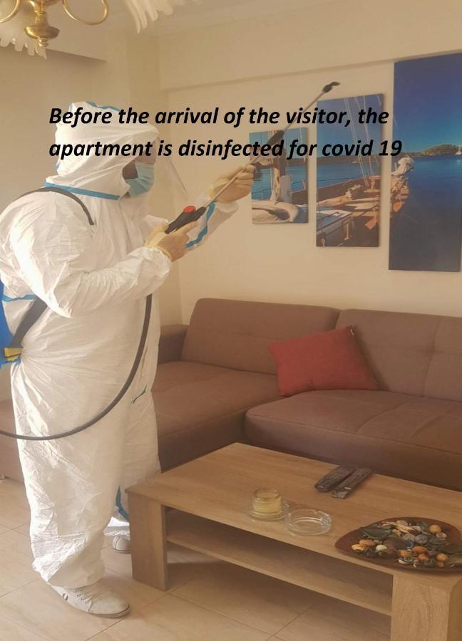Maisonette 25M From The Sea PalaiónTsiflíkion エクステリア 写真
